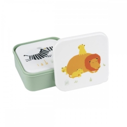 La savane - Set de 3 boites à goûter
