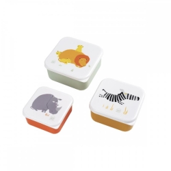 La savane - Set de 3 boites à goûter