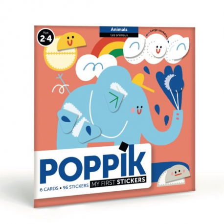 Puzzles & stickers - Les animaux