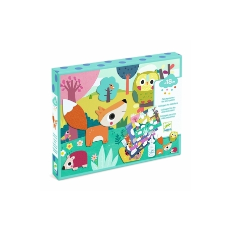 Collages pour les tout-petits - Premiers collages