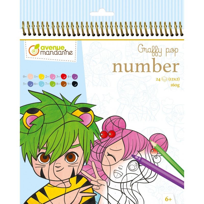 Graffy pop number - Manga