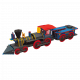 Maquette en 3D - La locomotive