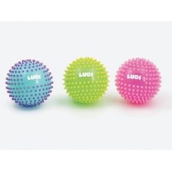 Balle sensorielle bi-colore