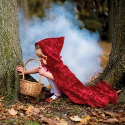 Déguisement - Cape petit chaperon rouge 7/8 ans