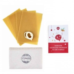 Les petits radis - Kit bougies en cire d'abeille