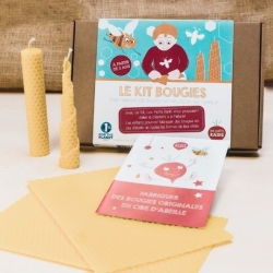 Les petits radis - Kit bougies en cire d'abeille