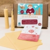 Les petits radis - Kit bougies en cire d'abeille