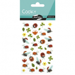 Cooky stickers - Coccinelles
