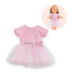 Ma Corolle - Robe rose à paillettes