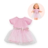 Ma Corolle - Robe rose à paillettes