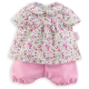 Vêtement bloomer jardin en fleurs bébé 30 cm