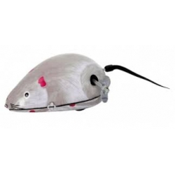 Souris en métal à remonter