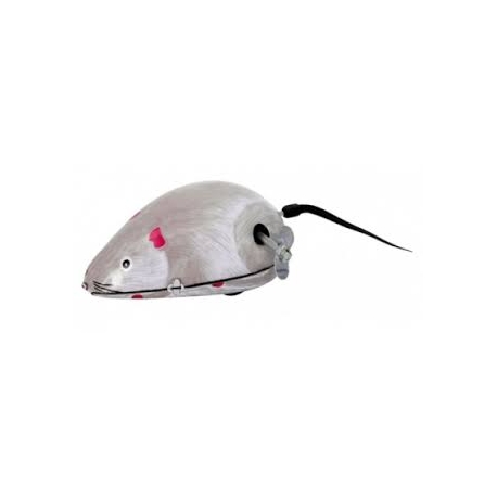 Souris en métal à remonter