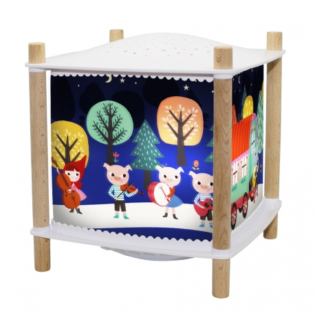 Lanterne magique musicale - Petit chaperon rouge