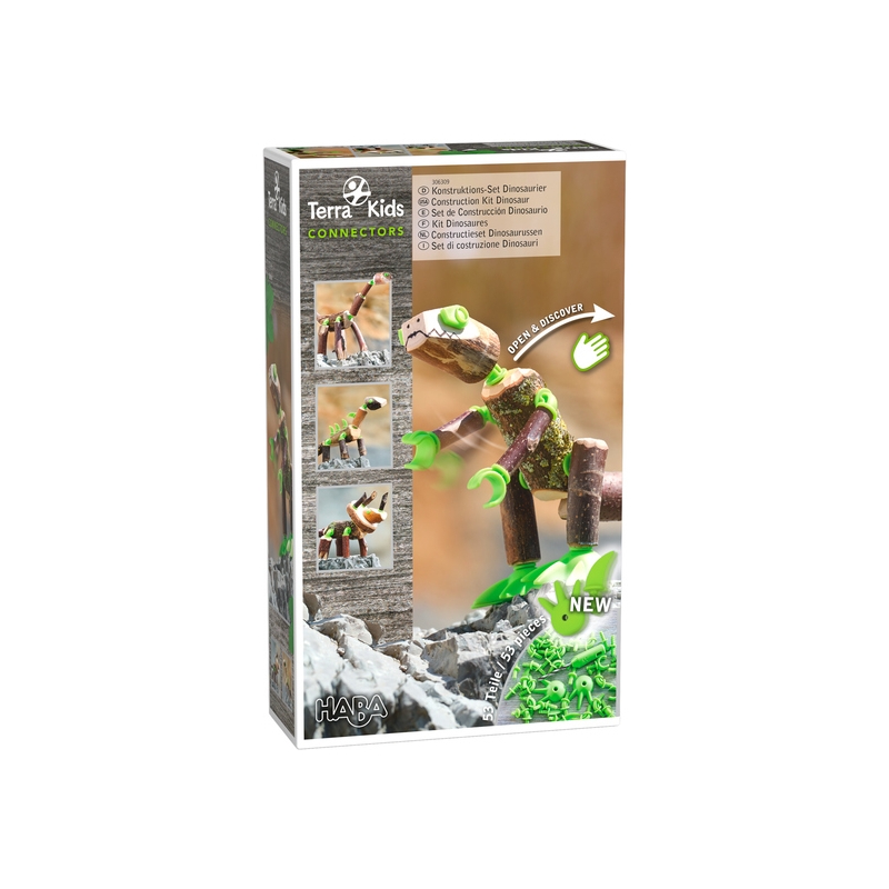 Terra Kids - Connectors kit dinosaures