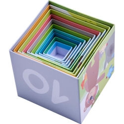 Cubes à empiler - Les amis de la forêt