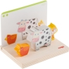 Jeu à empiler 3D - A la ferme