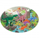 Puzzle Voyage, découvre, explore 205 pcs - Les dinosaures
