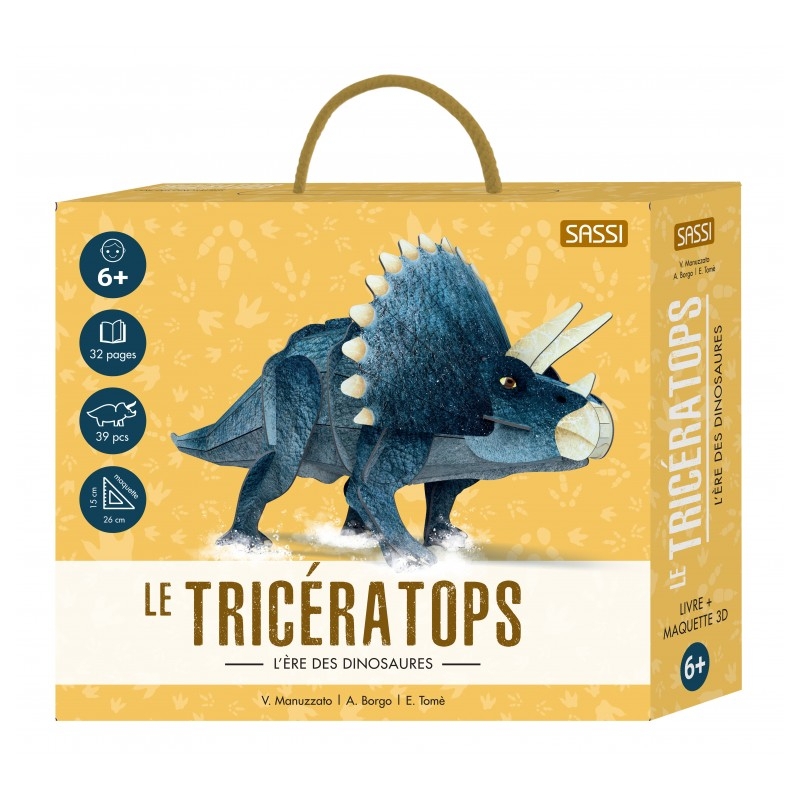 Maquette en 3D - Le tricératops