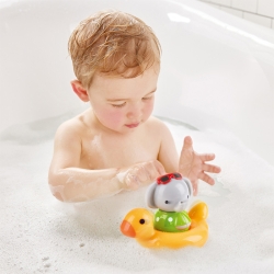 Eléphant de bain tournant