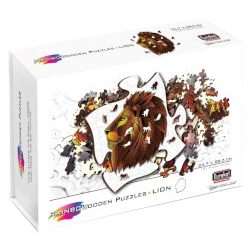 Puzzle en bois Rainbow - Lion