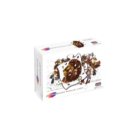 Puzzle en bois Rainbow - Lion