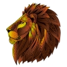 Puzzle en bois Rainbow - Lion