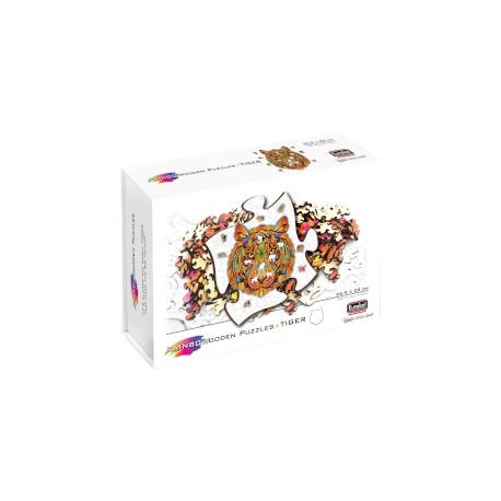 Puzzle en bois Rainbow - Tigre