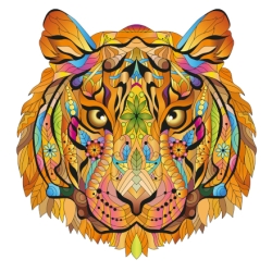 Puzzle en bois Rainbow - Tigre