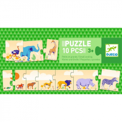 Puzzle 10 pièces - Petits et grands