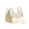 Déguisement - Couronne sequins dorés