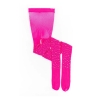 Déguisement - Collants fuchsia avec strass