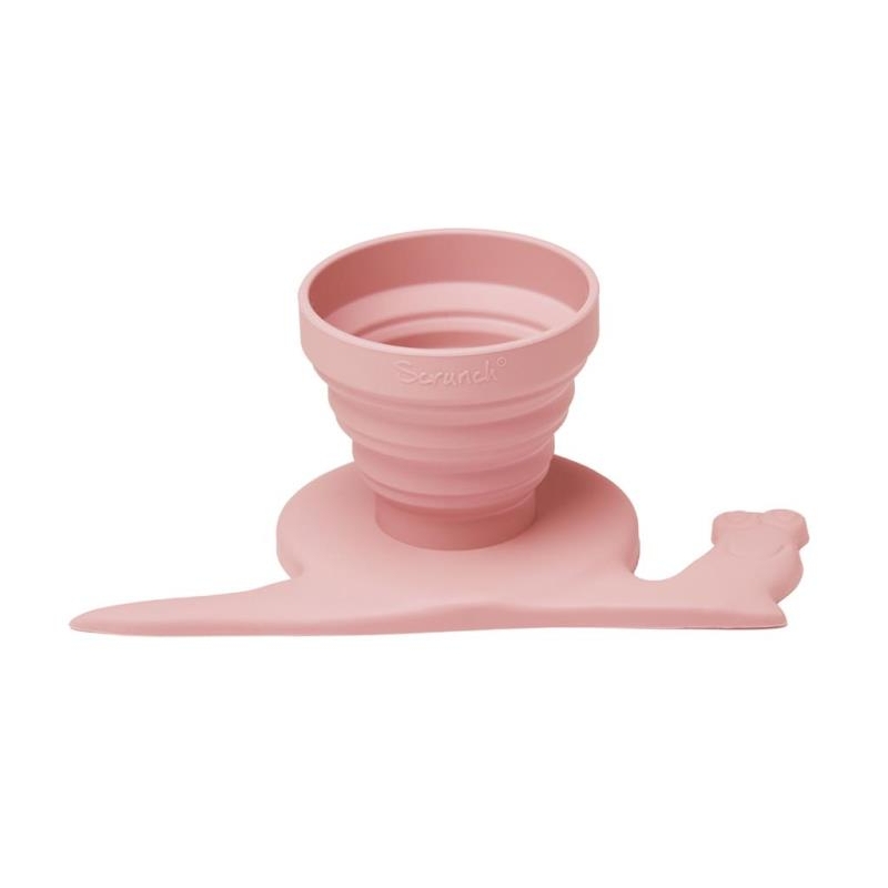 Scrunch - Mesureur d'eau de pluie rose