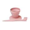 Scrunch - Mesureur d'eau de pluie rose