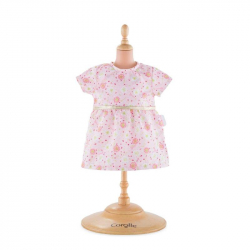 Vêtement robe rose bébé 36 cm