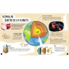 Puzzle 500 pcs - Le coffret de l'atlas des volcans