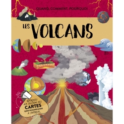 Puzzle 500 pcs - Le coffret de l'atlas des volcans