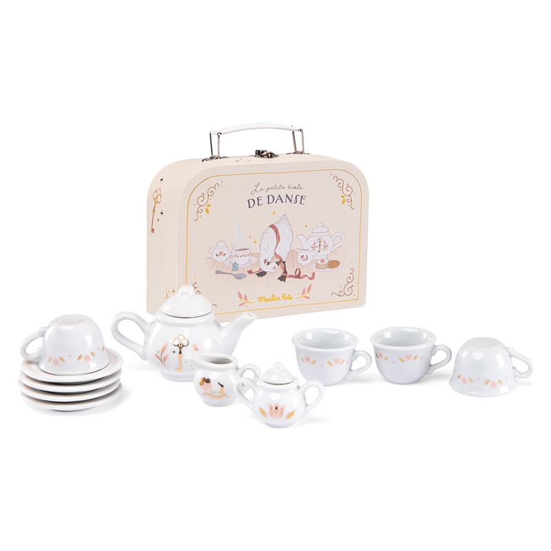 La petite école de danse - Valise dînette en porcelaine