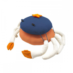 Coussins de la mer - Grand crabe bleu océan