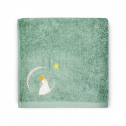 Serviette 70x140 - Pingouin vert