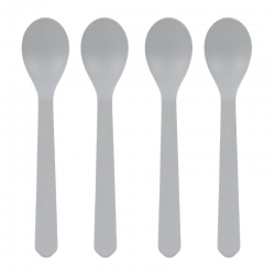Pack de 4 cuillères - Geo bleu