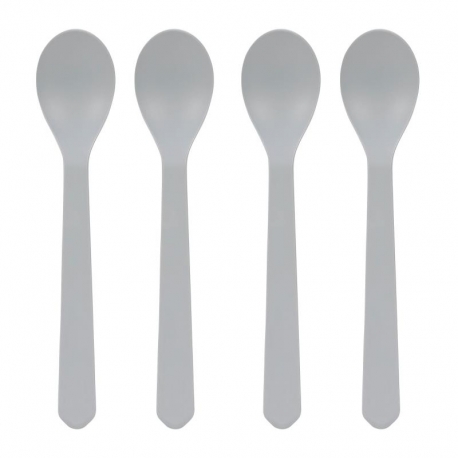 Pack de 4 cuillères - Geo bleu