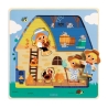 Puzzle 3 niveaux - Chez Moo
