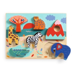 Puzzle relief - Savana story