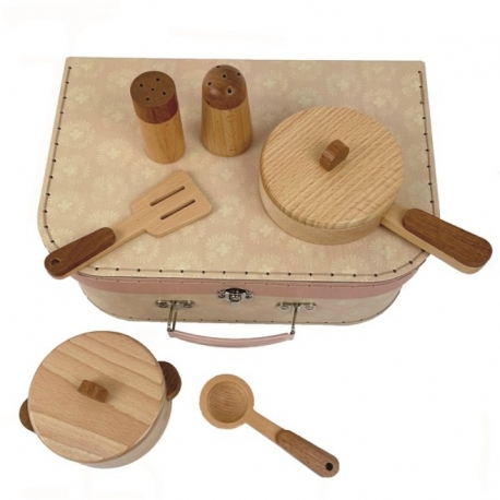 Set de cuisine en bois