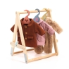 Pomea - Portant vêtements avec 3 cintres
