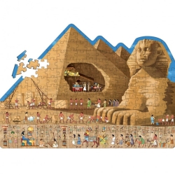 Puzzle Voyage, découvre, explore 205 pcs - L'Egypte ancienne