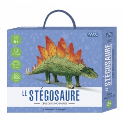 Maquette en 3D - Le stégosaure