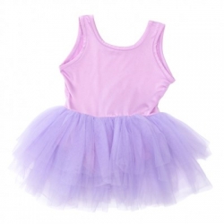 Déguisement - Tutu ballerine lila 5/6 ans
