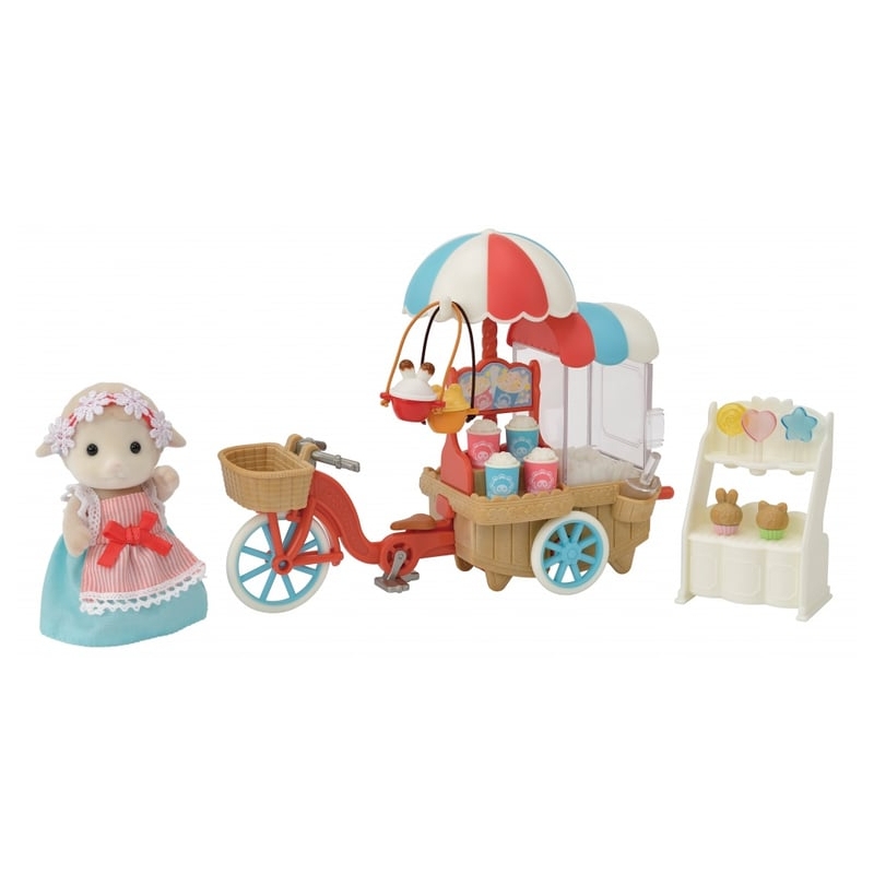 Sylvanian Families - La maman mouton et son stand de popcorn